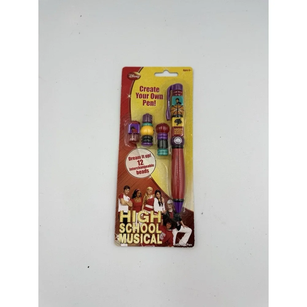 Disney High School Musical 2006 Create Your Own Pen Customizable Beaded Pen